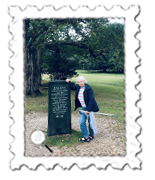 She approved this one too. Rufus Stone, near Cadnam