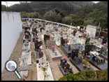 Donald Houston lies buried in this part of a graveyard in Miranda do Corvo in Portugal. Courtesy of information from my friend George Tatham.