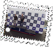 And the winner is... Monza podium