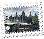 The wonderful Montjuic Palace and Magic Fountain, Barcelona