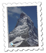 A close-up of the Matterhorn