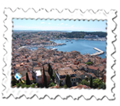 View of Rovinj from the cathedral