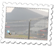 Action from the Indian Grand Prix
