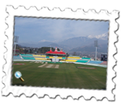 The highly impressive Dharamsala cricket ground