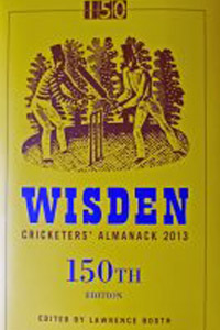 WISDEN CRICKETERS' ALMANACK 2013