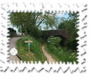 Part of the Grand Western Canal at Tiverton